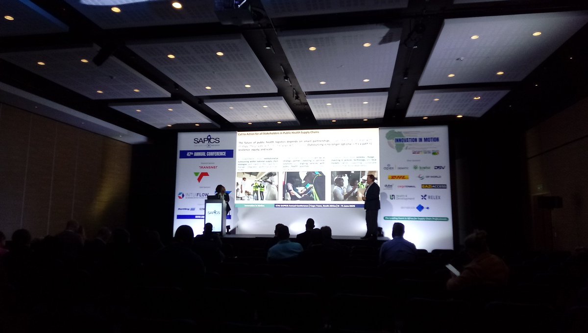 shabierja's tweet image. The State of Outsourcing in Public Health Supply Chains in Africa: Results from VillageReach&apos;s 2024 benchmark study. Angelina Cumba, VillageReach, Mozambique; Cobus Roussow, Cobus Roussow Advisors,SA @SAPICS01 #SAPICS2025 #InnovationInMotion #SupplyChainAfrica #CapeTownConference