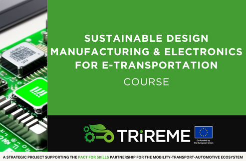 ProjectTrireme's tweet image. Designing e-mobility with sustainability in mind!
🔧 CAD, 🌱 green electronics, 🧩 value chain insights.

Your path to cleaner transportation starts here.
👉project-trireme.eu/en/courses

#GreenMobility #FreeOnlineCourse #ProjectTRIREME #ErasmusPlus