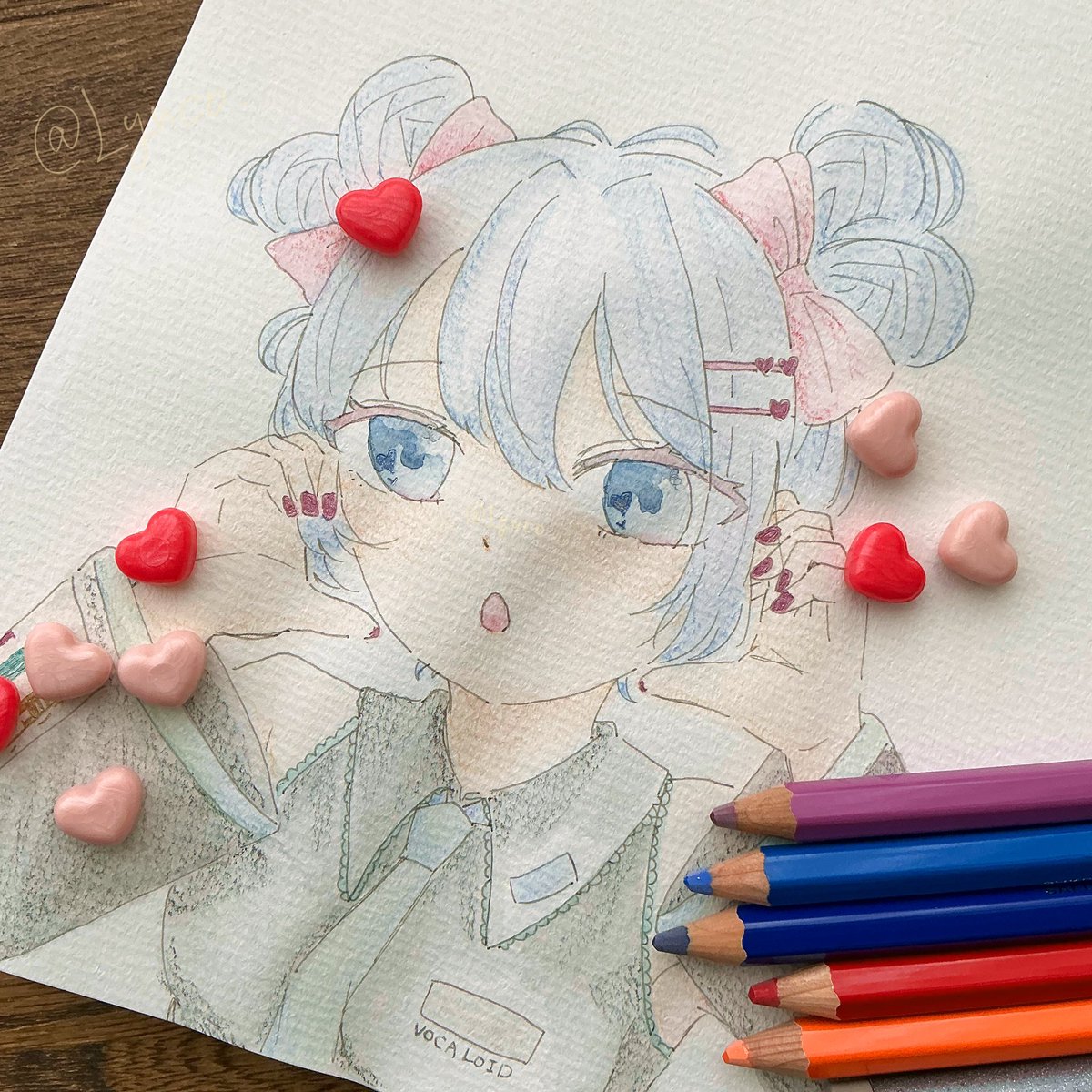 x9env's tweet photo. らぶみく
#初音ミク #drawing #illustration https://t.co/HQTtXVk8Ld