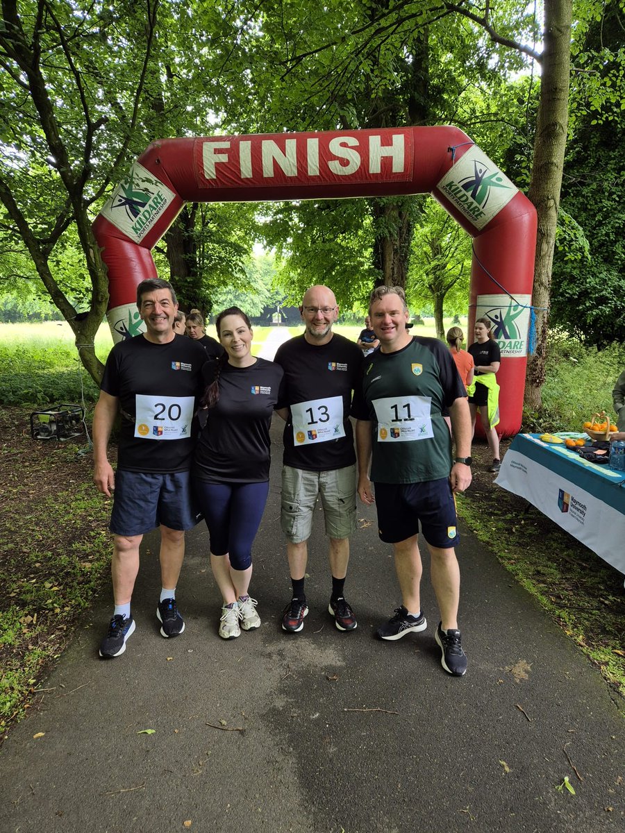 Dept of Electronic Engineering end of term 5k run.