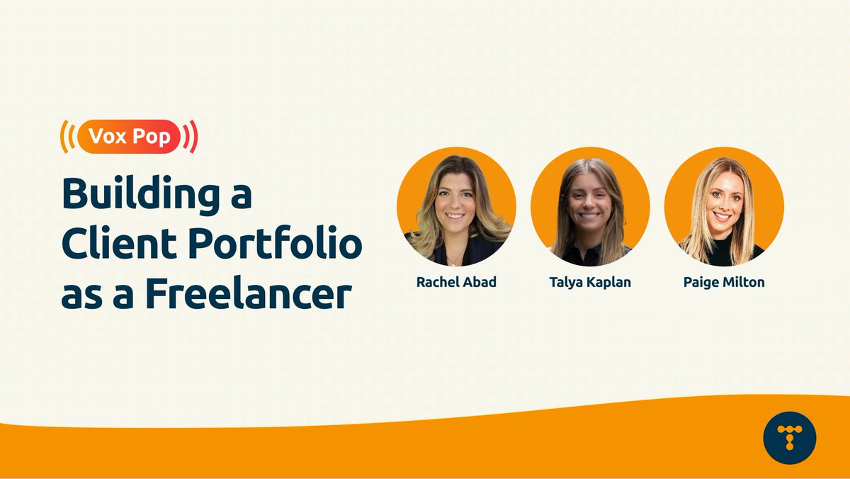 Every freelancer starts somewhere. We spoke with three communication pros who know how to turn uncertainty into opportunity, building client portfolios from scratch and forging lasting relationships. Read on Telum Media (available after login): hubs.la/Q03rpW530