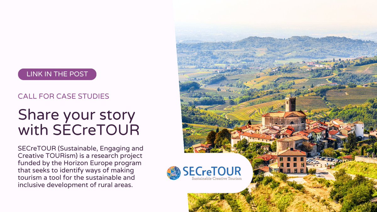 HIGHRES - EU Project (@highresproject) on Twitter photo 📣 Know a brilliant rural initiative that protects #LocalHeritage and brings people together?
Check out <a href="/SECreTour_EU/">SECreTOUR Horizon Europe project</a> — they’re collecting inspiring #CaseStudies of #RuralCommunities preserving culture & traditions 💚
📥 Submit your story here: secretourproject.eu/goodpractices/… 📣 Know a brilliant rural initiative that protects #LocalHeritage and brings people together?
Check out <a href="/SECreTour_EU/">SECreTOUR Horizon Europe project</a> — they’re collecting inspiring #CaseStudies of #RuralCommunities preserving culture & traditions 💚
📥 Submit your story here: secretourproject.eu/goodpractices/…