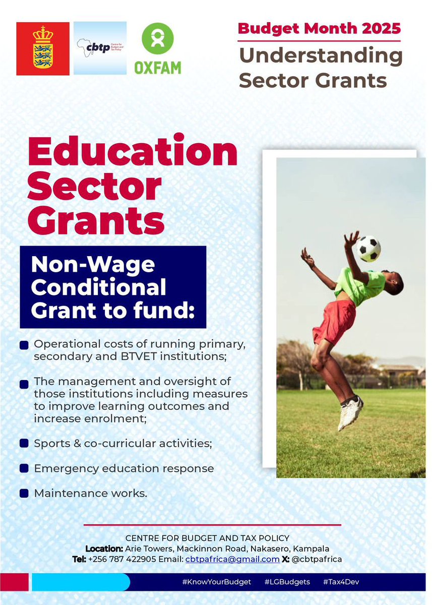 Centre for Budget and Tax Policy (Cbtp) (@cbtpafrica) on Twitter photo Budget Month 2025
Focus: Local Government Budgets
#LGBudgets
#KnowYourBudget
<a href="/OxfaminUganda/">Oxfam in Uganda</a> <a href="/mofpedU/">Ministry of Finance</a> Budget Month 2025
Focus: Local Government Budgets
#LGBudgets
#KnowYourBudget
<a href="/OxfaminUganda/">Oxfam in Uganda</a> <a href="/mofpedU/">Ministry of Finance</a>
