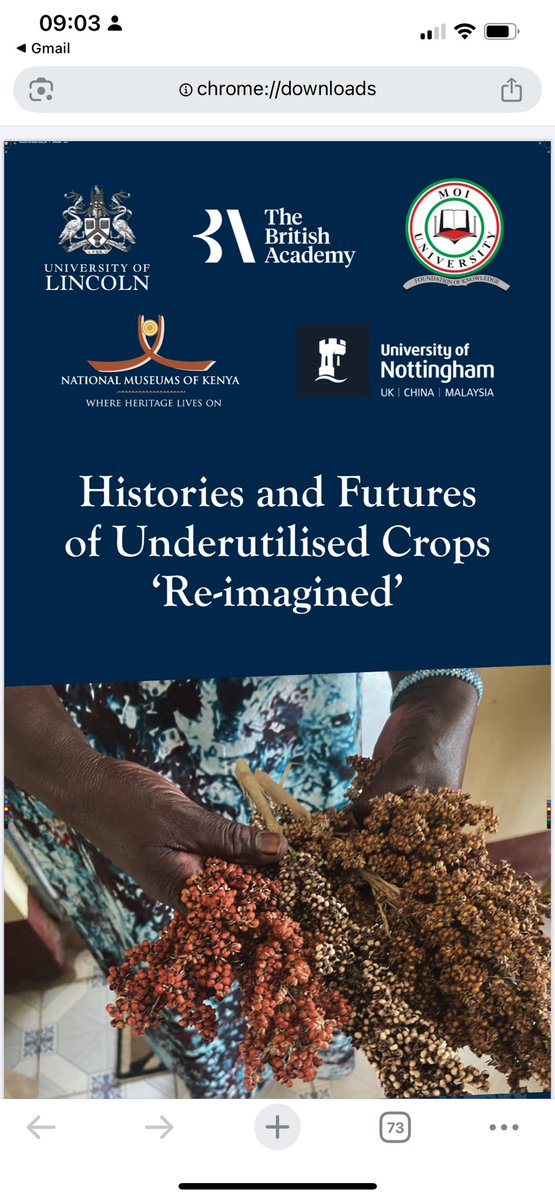 nafranaa's tweet photo. Join us for the histories and futures of underutilised crops workshops in Kenya.
10th June - Bomet University
13th June - Baringo County Museum
#UnderutilisedCrops #FoodSystems @unilincoln @museumsofkenya @UniofNottingham @MoiUniKenya @L_korir @DrMattHannaford @kipkoechbryan https://t.co/HKE7GAVp0T