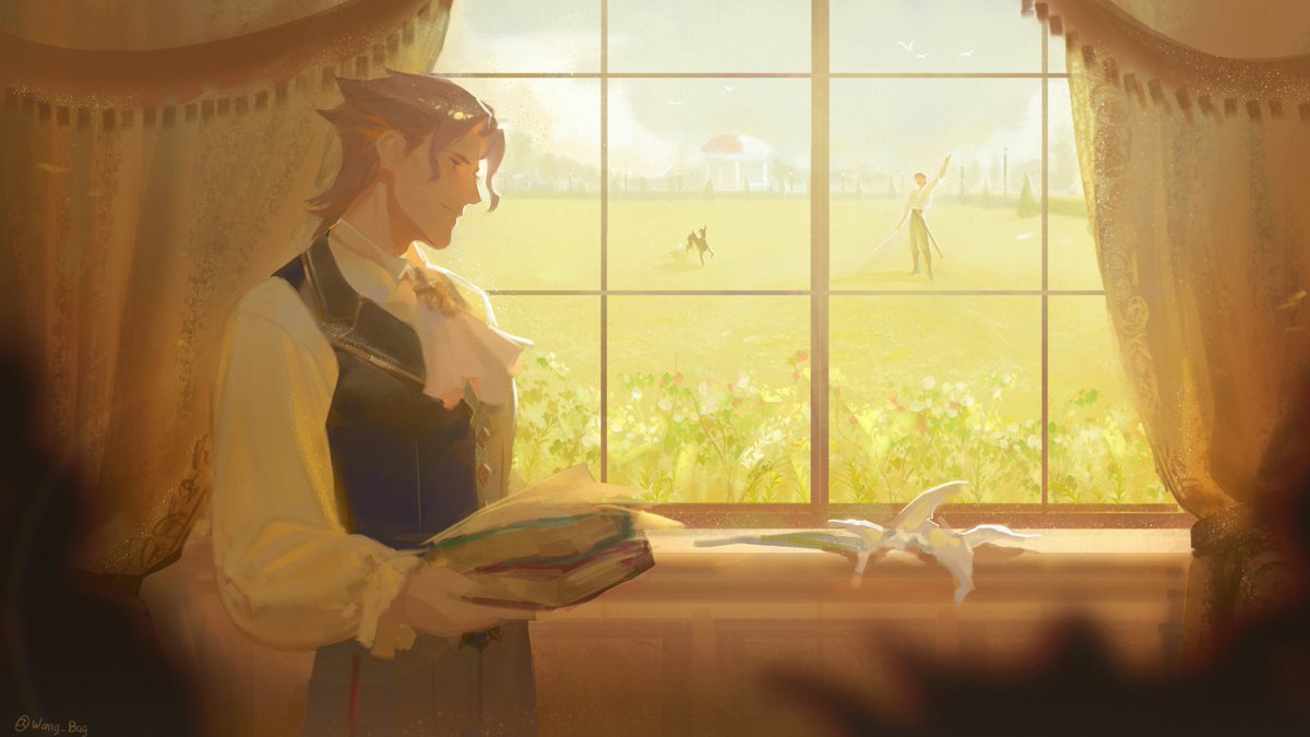 peaceful afternoon 📙💐

#tgaa