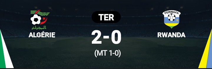 L'équipe d'#Algérie des locaux s’est imposée face au Rwanda, en match amical hier soir au stade Mustapha-Tchaker de #Blida en préparation du #CHAN, qui se déroulera du 2 au 30 août 2025  

#Algeria 2-0 #Rwanda
But de #BOULBINA et de #KHACEF