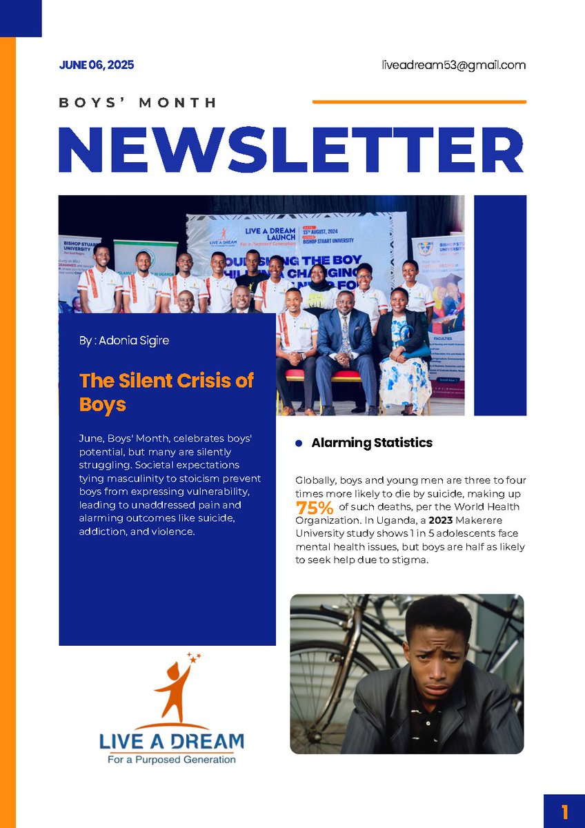 SigireADONIA1's tweet image. Talking about the boy child is important to have us have a streamlined generation.
It's everyone's responsibility to add something on this task.@BishopStuartUni @kyamageroandrew @Herbert_MugK