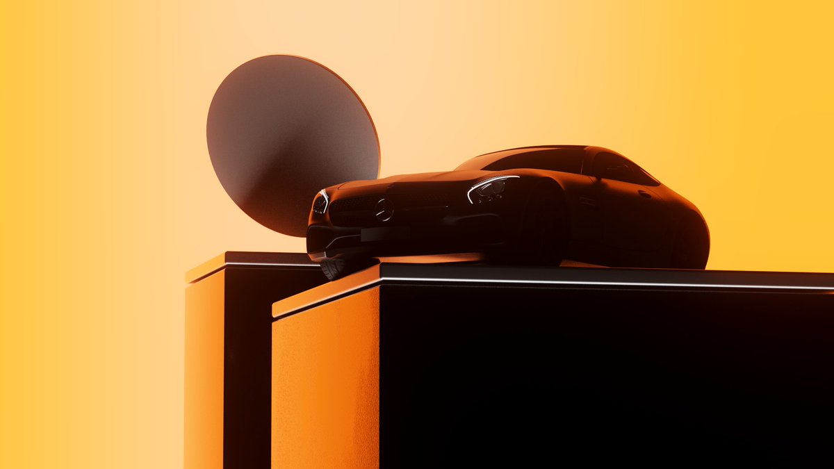 pacomepertant's tweet image. Some orange-lit AMG GT renders🟠