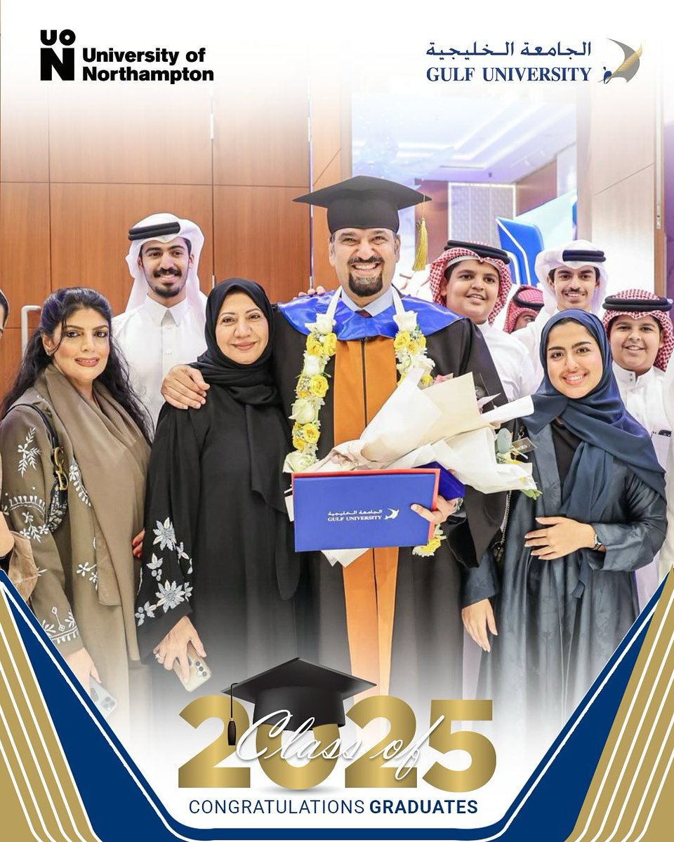University of Northampton Global Engagement (@intuninorthants) on Twitter photo Some highlights from last week's graduation ceremonies at our partner University <a href="/gulf_university/">Gulf_University</a> as they marked the 21st commencement ceremony and the first cohort of University of Northampton programs in Bahrain. Congratulations to all who graduated. We wish you the best. Some highlights from last week's graduation ceremonies at our partner University <a href="/gulf_university/">Gulf_University</a> as they marked the 21st commencement ceremony and the first cohort of University of Northampton programs in Bahrain. Congratulations to all who graduated. We wish you the best.