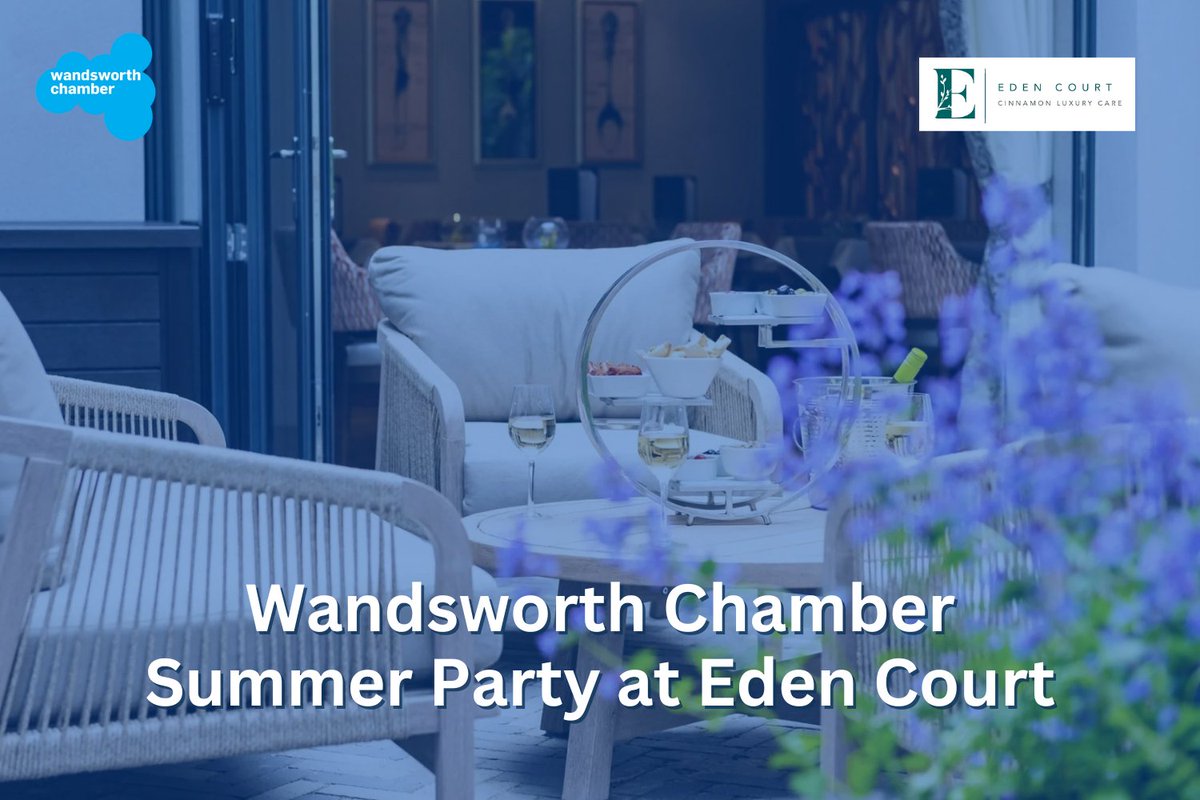 Wandsworth Chamber Summer Party at Eden Court - mailchi.mp/wandsworthcham…