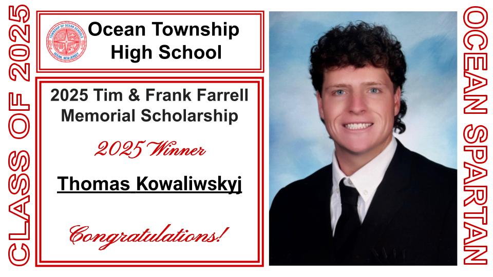 OTHS_Counselors (@oths_counselors) on Twitter photo Proud to announce the recipient of the 2025 Tim & Frank Farrell Memorial Scholarship is Thomas Kowaliwskyj! Congratulations to Tommy! #SpartanLegacy <a href="/A_DePasquale48/">Ocean Guidance</a> <a href="/MrsDKaszuba/">D Kaszuba</a> <a href="/Nmauroedu/">Nicole Mauro</a> Proud to announce the recipient of the 2025 Tim & Frank Farrell Memorial Scholarship is Thomas Kowaliwskyj! Congratulations to Tommy! #SpartanLegacy <a href="/A_DePasquale48/">Ocean Guidance</a> <a href="/MrsDKaszuba/">D Kaszuba</a> <a href="/Nmauroedu/">Nicole Mauro</a>