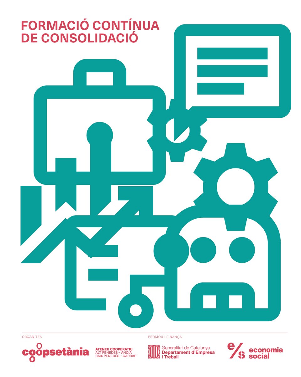 📚 Coopsetània presenta nou programa formatiu per a entitats de l’#ESS que volen créixer o consolidar-se. Per aquest juny i juliol hem preparat 6 noves formacions, gratuïtes i de la mà de cooperatives expertes. 

Consulteu-les totes ⤵️
coopsetania.cat