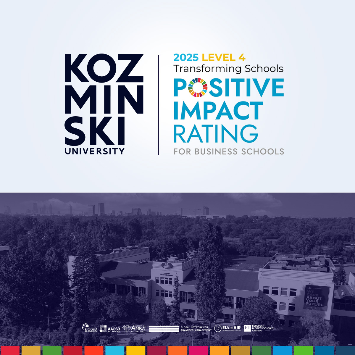 Kozminski University (@kozminskiuni) on Twitter photo We are proud to be a #PIR 2025 Transforming School! <a href="/RatingImpact/">Positive Impact Rating</a> is redefining the future of business education and Kozminski University is embracing the shift. 🌱 Students and faculty building impact together.
🔗 positiveimpactrating.org We are proud to be a #PIR 2025 Transforming School! <a href="/RatingImpact/">Positive Impact Rating</a> is redefining the future of business education and Kozminski University is embracing the shift. 🌱 Students and faculty building impact together.
🔗 positiveimpactrating.org