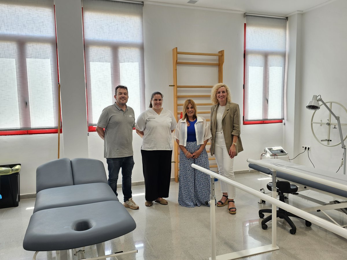 🆕🏥La actividad asistencial de fisioterapia de la zona básica de Meliana se ha trasladado al gimnasio propiedad del Ayuntamiento de Meliana, ubicado en el hogar del jubilado

Hasta ahora, los pacientes tenían que trasladarse al centro de salud de Foios

🔗breu.gva.es/b/4e7-m