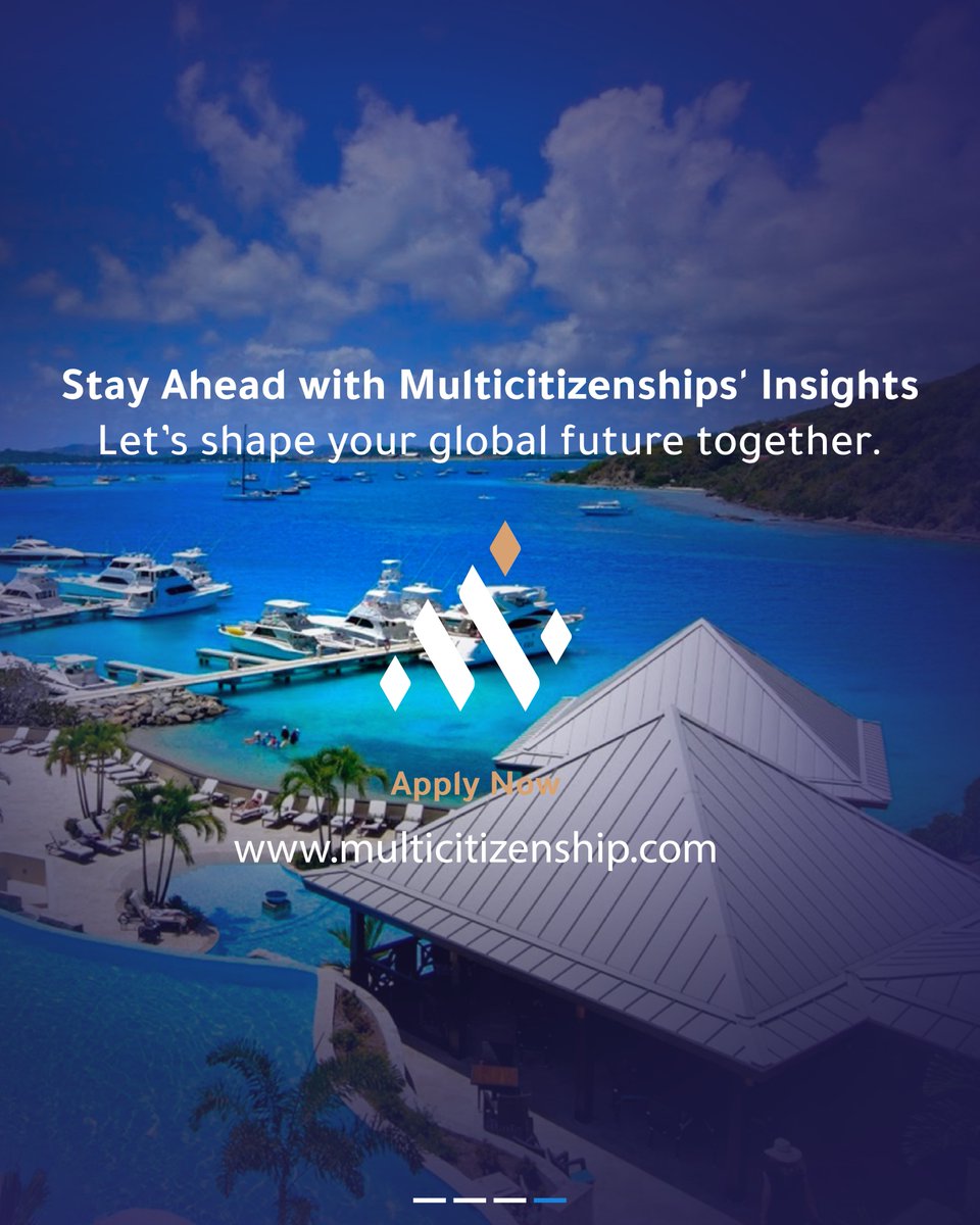 multicitize's tweet image. The Future of Caribbean CBI Is Here. Caribbean citizenship programs are evolving — with tighter regulations, higher standards, and smarter investor pathways.  
Let us guide you through what’s next in 2025 and beyond.
multicitizenship.com
#SecondPassport #Multicitizenships