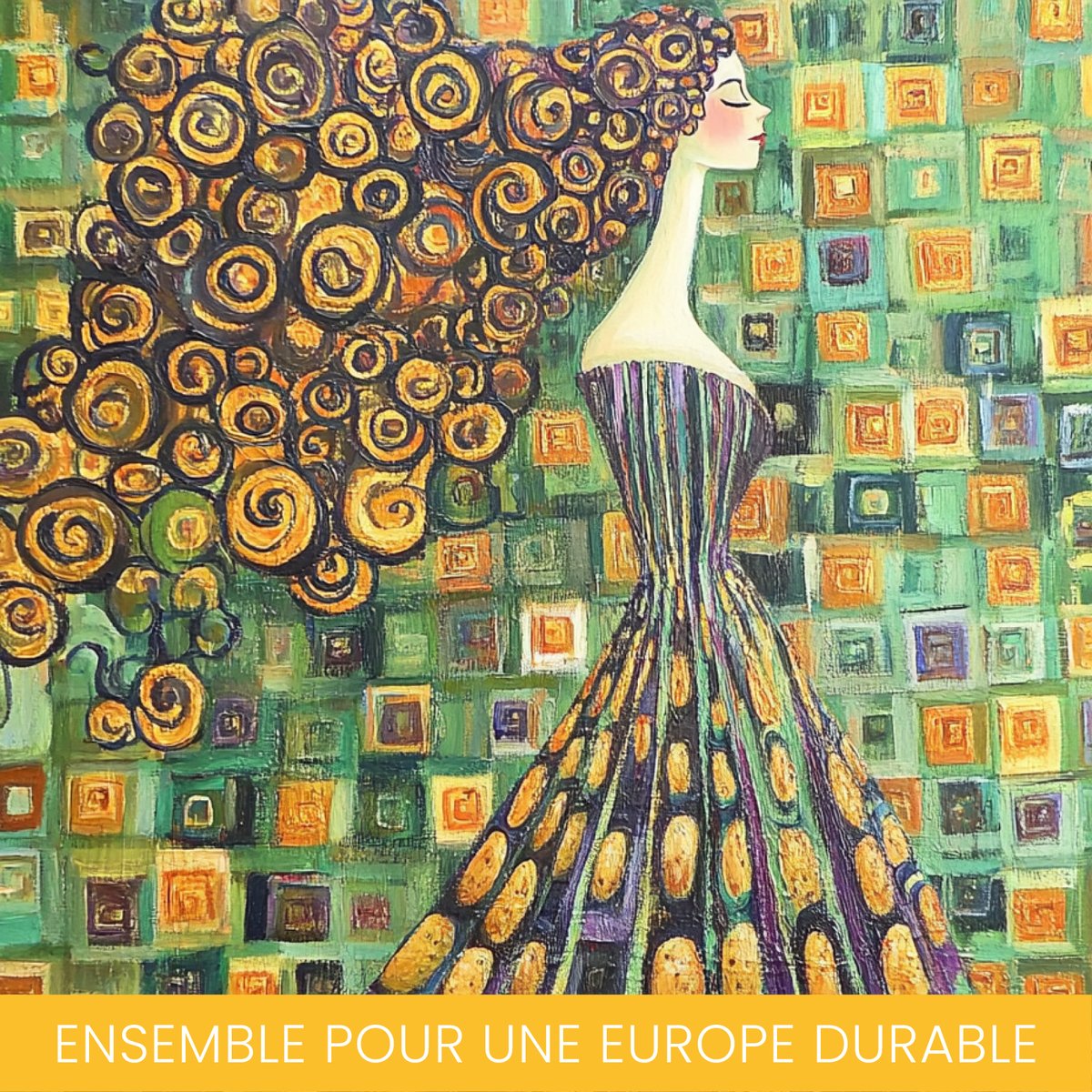 Journée mondiale de l’art nouveau. Ce mouvement artistique s'appuie sur l'esthétique des lignes courbes et les motifs floraux. Mais de quel célèbre peintre s’inspire cette œuvre à la robe patatière ?

potatoesforever.eu/fr
#PotatoesForever #lespommesdeterre
#EnjoyItsFromEurope