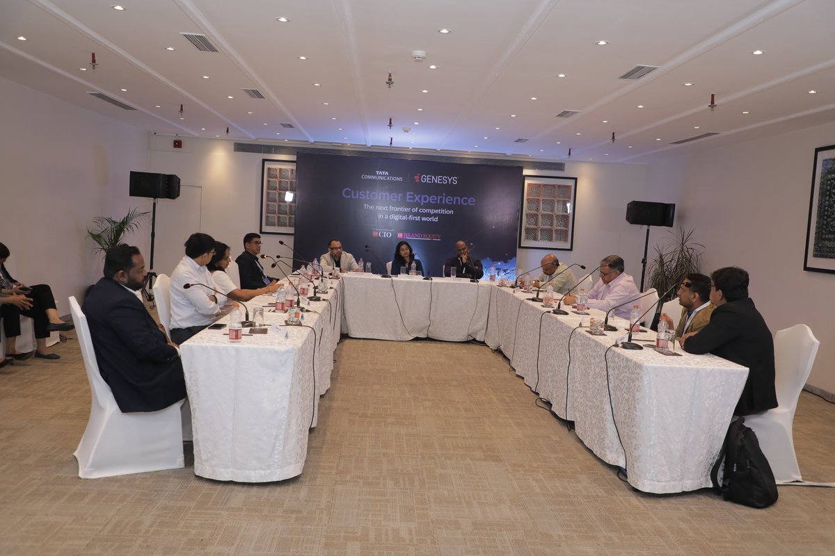 ETBrandEquity's tweet image. We’re thrilled to have hosted a power-packed Roundtable Discussion on
“Customer Experience: The Next Frontier of Competition in a Digital-First World”

Brought to you by ETCIO &amp;amp; ETBrandEquity, in association with Tata Communications and Genesys

#CustomerExperience #DigitalFirst