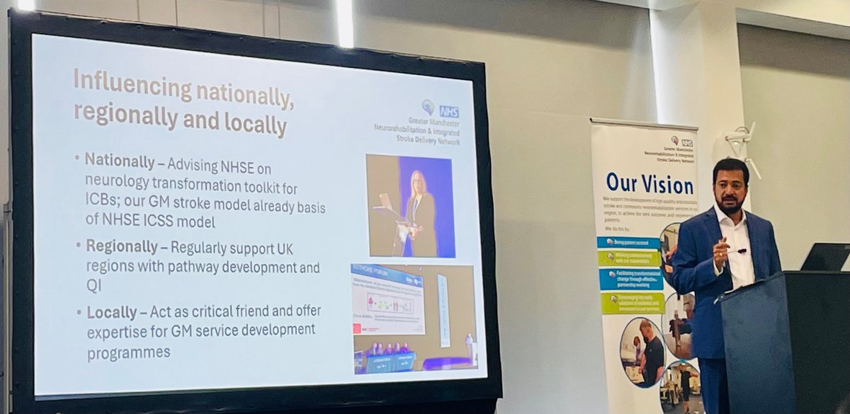 Dr Shivakumar Krishnamoorthy, Clinical Director of Greater Manchester Neurorehabilitation &amp; Integrated Stroke Delivery Network, opens the 10th Anniversary Annual Stroke Conference