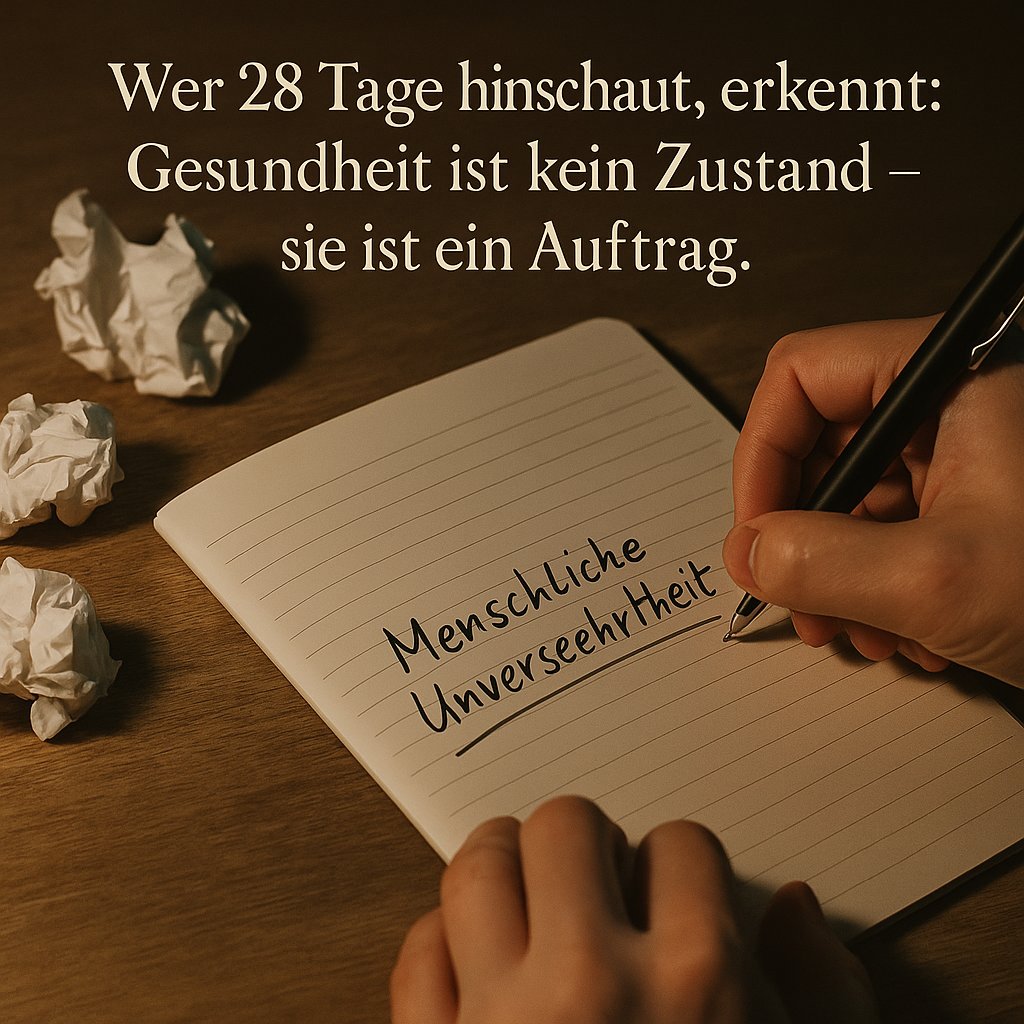 StoischePolitik's tweet image. 📖✍️
Nach 28 Tagen #Unversehrtheit bleibt eine Erkenntnis:
 Gesundheit ist ein Menschenrecht.
Nicht verhandelbar.
Nicht politisch.
 Menschlich.