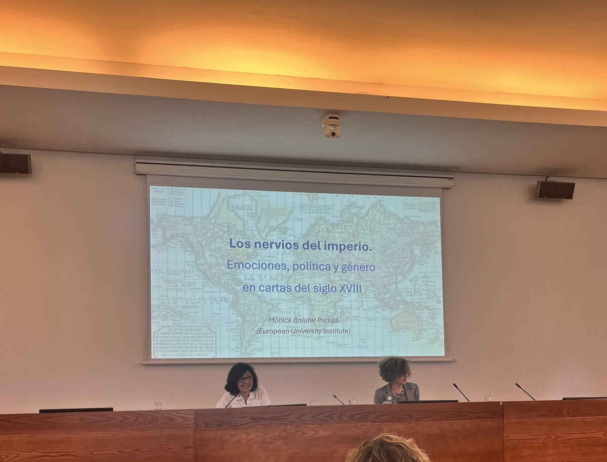 EMODER (@emoderuv) on Twitter photo 📜 Hoy seguimos en 'Recreando pasados' con nuestra compañera Mónica Bolufer <a href="/MonicaBoluferP/">Mónica Bolufer Peruga</a> (EUI), que presenta: “Los nervios del imperio. Emociones, política y género en cartas del siglo XVIII”. #RecreandoPasados #Historia #Género <a href="/ModernExpTaldea/">Experiencia Moderna Ikerketa Taldea</a> 📜 Hoy seguimos en 'Recreando pasados' con nuestra compañera Mónica Bolufer <a href="/MonicaBoluferP/">Mónica Bolufer Peruga</a> (EUI), que presenta: “Los nervios del imperio. Emociones, política y género en cartas del siglo XVIII”. #RecreandoPasados #Historia #Género <a href="/ModernExpTaldea/">Experiencia Moderna Ikerketa Taldea</a>