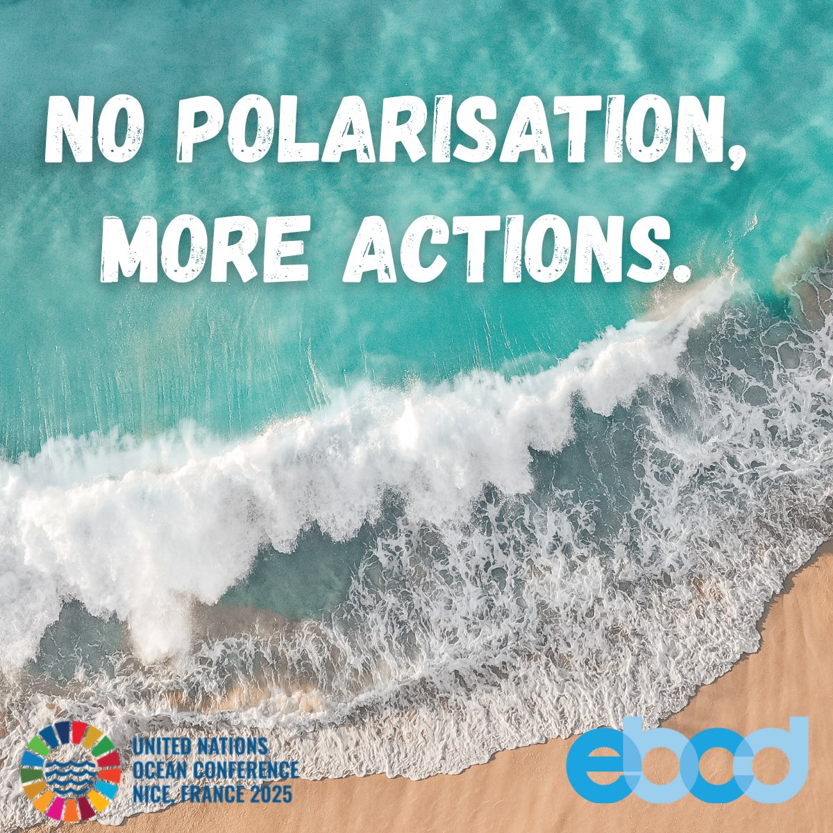 At #UNOC3, EBCD met with MEPs to share our work on bridging conservation, restoration &amp; sea users 🌊

We introduce our campaign #NoPolarisationMoreActions 💬 -  We need collaboration with the sea users to achieve real outcomes for the future of our Ocean🤝

#OceanAction