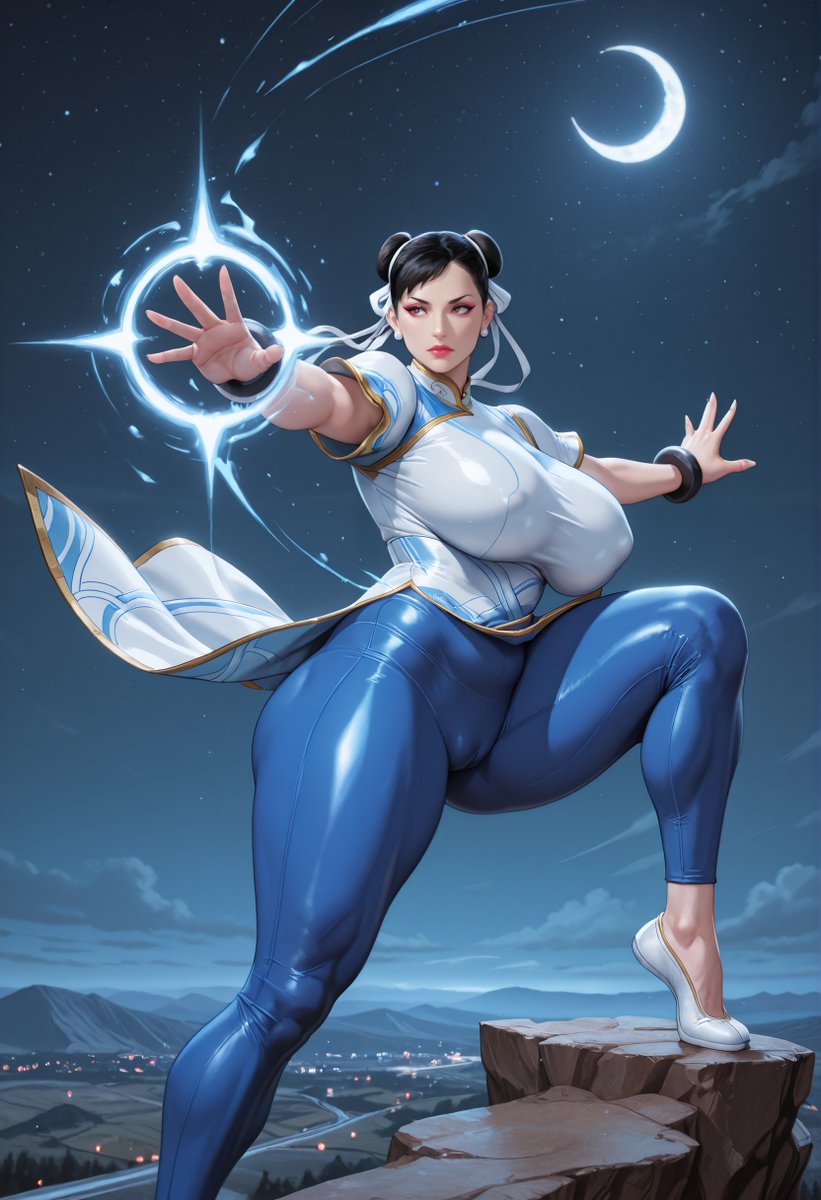 春麗 | 低调人生 #pixiv pixiv.net/artworks/13139… 
#chunli