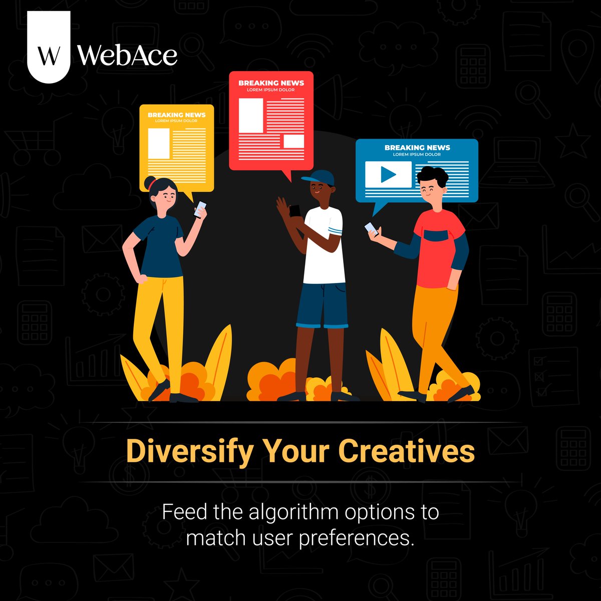 WebAce_India's tweet image. AI does the targeting, testing &amp;amp; optimizing - so your ads can do the converting.

Let WebAce help you turn automation into ROI.

#MetaAds #AIinMarketing #WebAce #AdTech #Marketing2025
