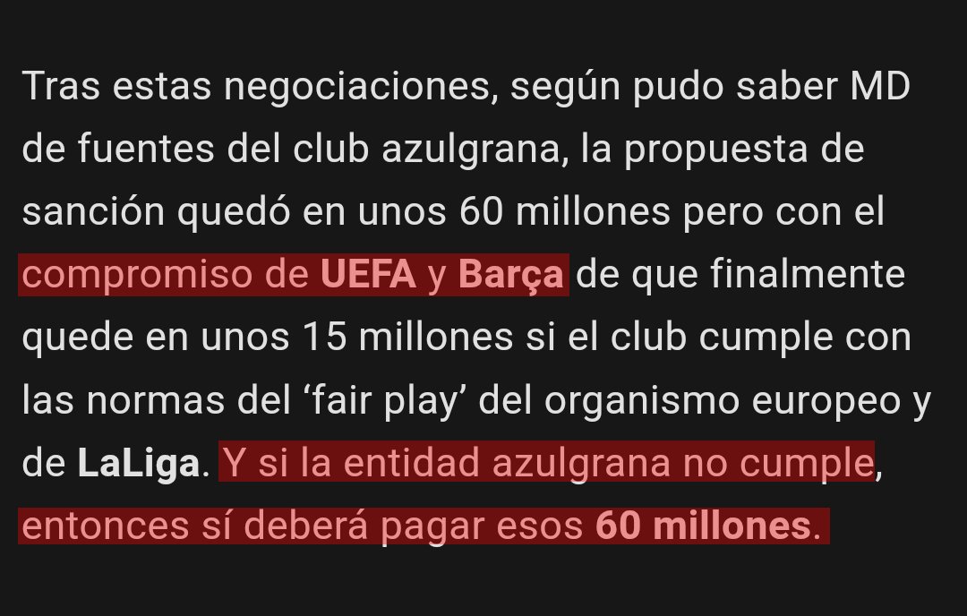 Pues ya saben qué hacía Laporta en Alemania el domingo. 

Lo gracioso es que intenten vender como un triunfo que el Barça sea multado económicamente por SEGUNDO AÑO CONSECUTIVO tras incumplir otra vez las normas financieras de la UEFA.

Tirón de orejas de Ceferin y como si nada.