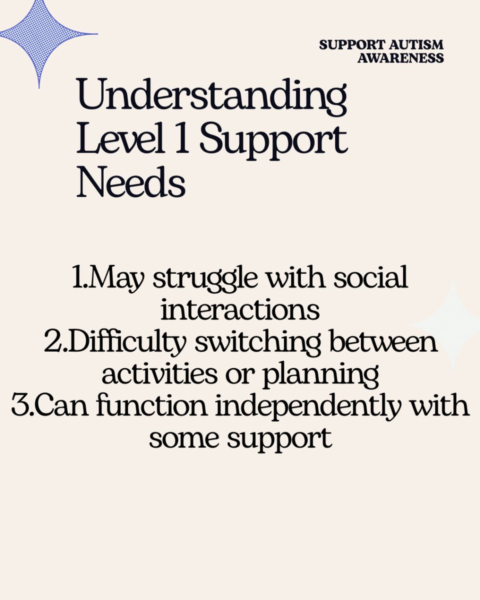 Soulkrafts's tweet photo. Not all support looks the same.
Understanding autism means understanding each level of it.
Let’s build a world that meets every need. 💙
#SupportNeurodiversity #AutismUnfiltered #Soulkrafts https://t.co/cepZkAhg30