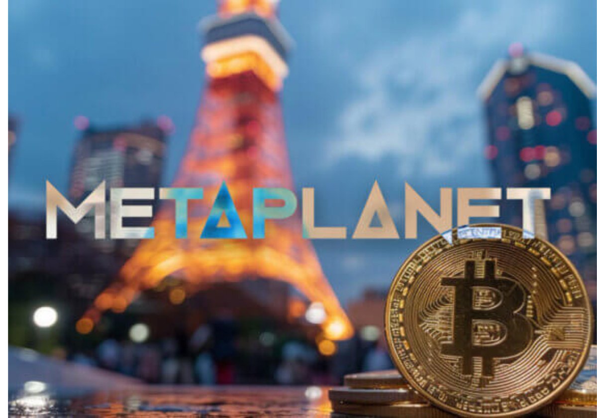 DailyCryptoHub_'s tweet photo. 💸 MetaPlanet’s $5.4B Bitcoin Strategy

Japan’s boldest Bitcoin play is here📈🇯🇵

How MetaPlanet’s BTC pivot is sparking investor optimism :
💻 https://t.co/Xm4NJBVeKZ

#MetaPlanet #Bitcoin #BTC #CryptoNews #JapanCrypto #Web3Finance #BitcoinStrategy #MarketRally https://t.co/1n6HoN5UrK