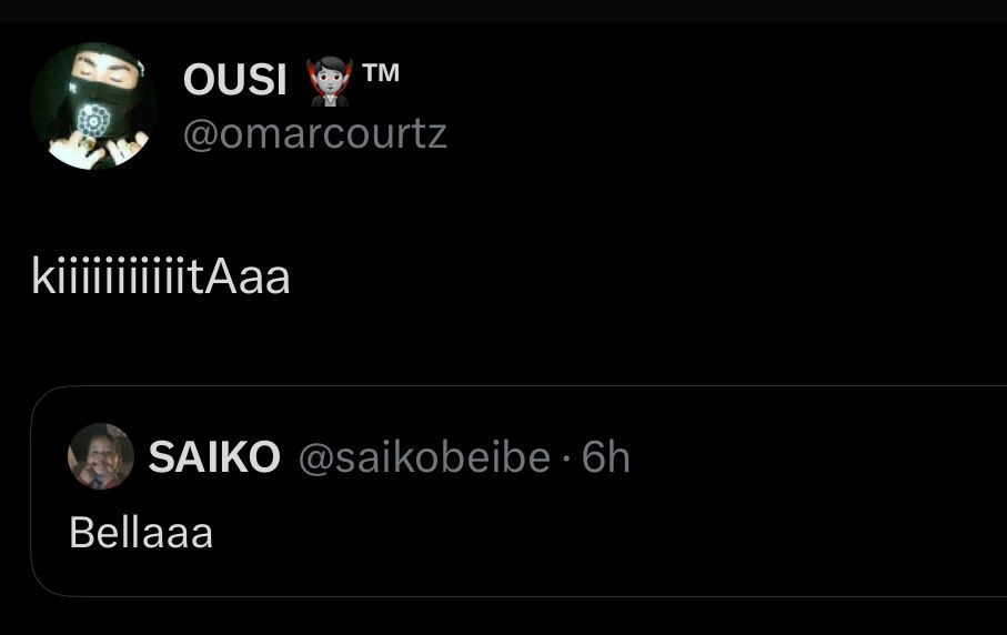 Saiko x Omar Courtz 

HERE. WE. GO