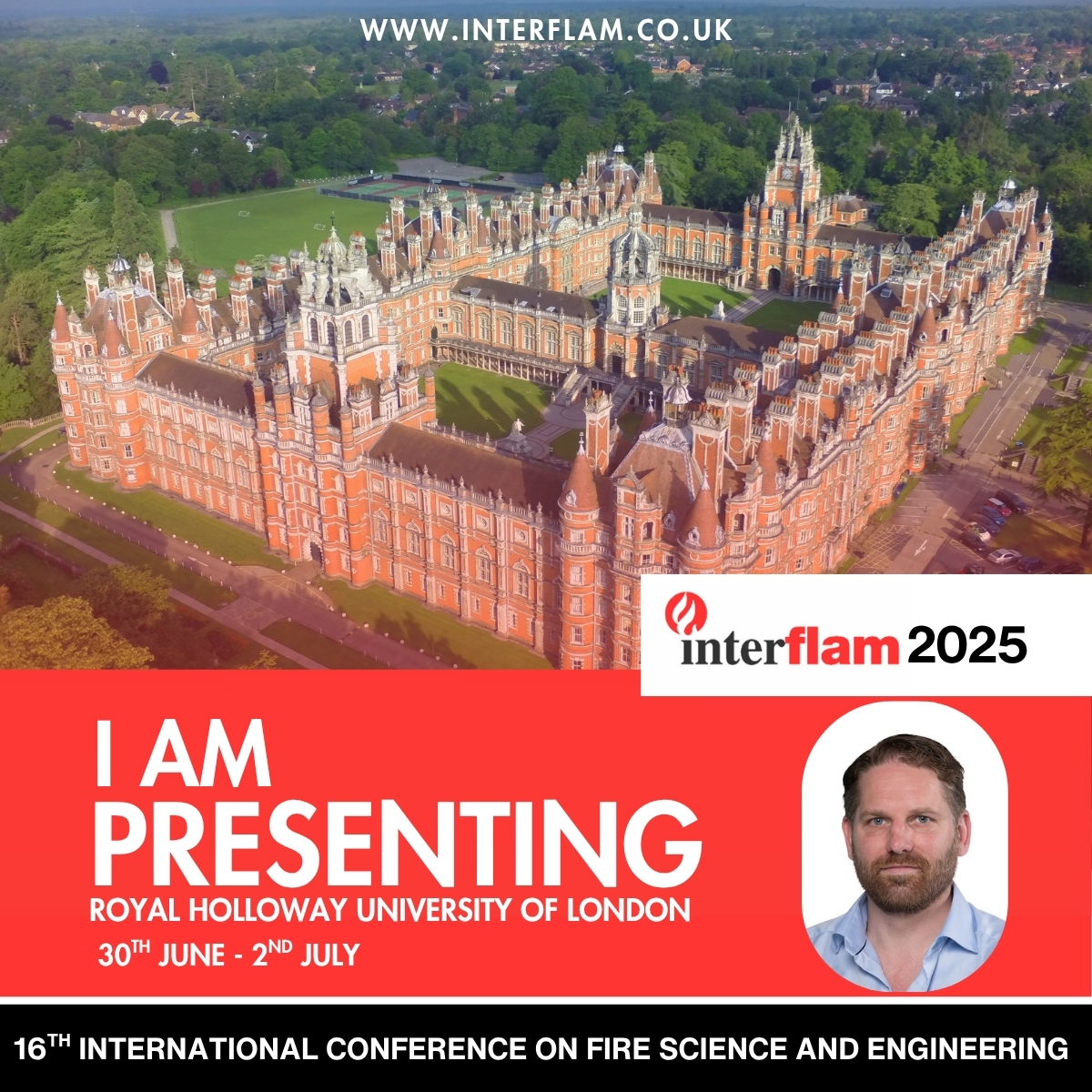 Did you know that measurements of fire intensity might differ significantly depending on where the instruments are calibrated? Find out at Interflam 2025! Our Lead Physics Engineer, Chiel Donkers, will present a poster session at this leading fire science &amp; engineering conference