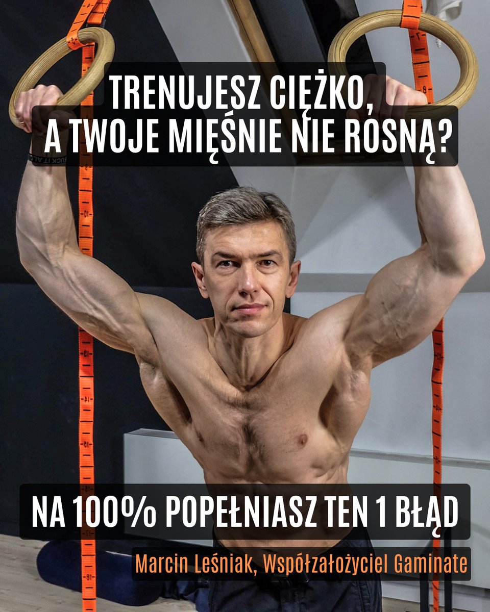 Ze względu na specyfikę problemu, odniosę się do niego osobiście - jako ktoś, kto przede wszystkim obcuje z nim na co dzień jako osoba intensywnie ćwicząca, a przy okazji też i jako współzałożyciel marki GAMINATE.

Zapraszamy na blog 👉 
gaminate.pro/blogs/wszystko…
