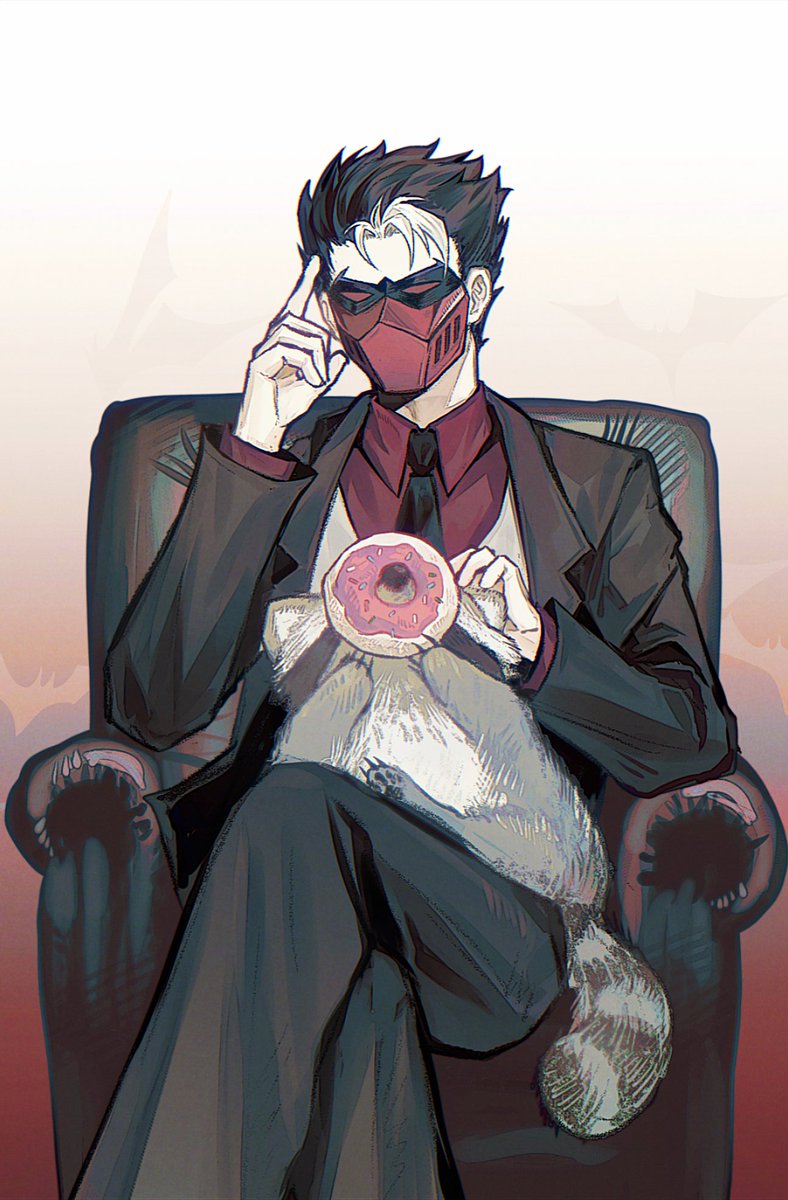 aiksemarban's tweet image. #DC #jasontodd #RedHood 
🦝🦝🦝😎🍩