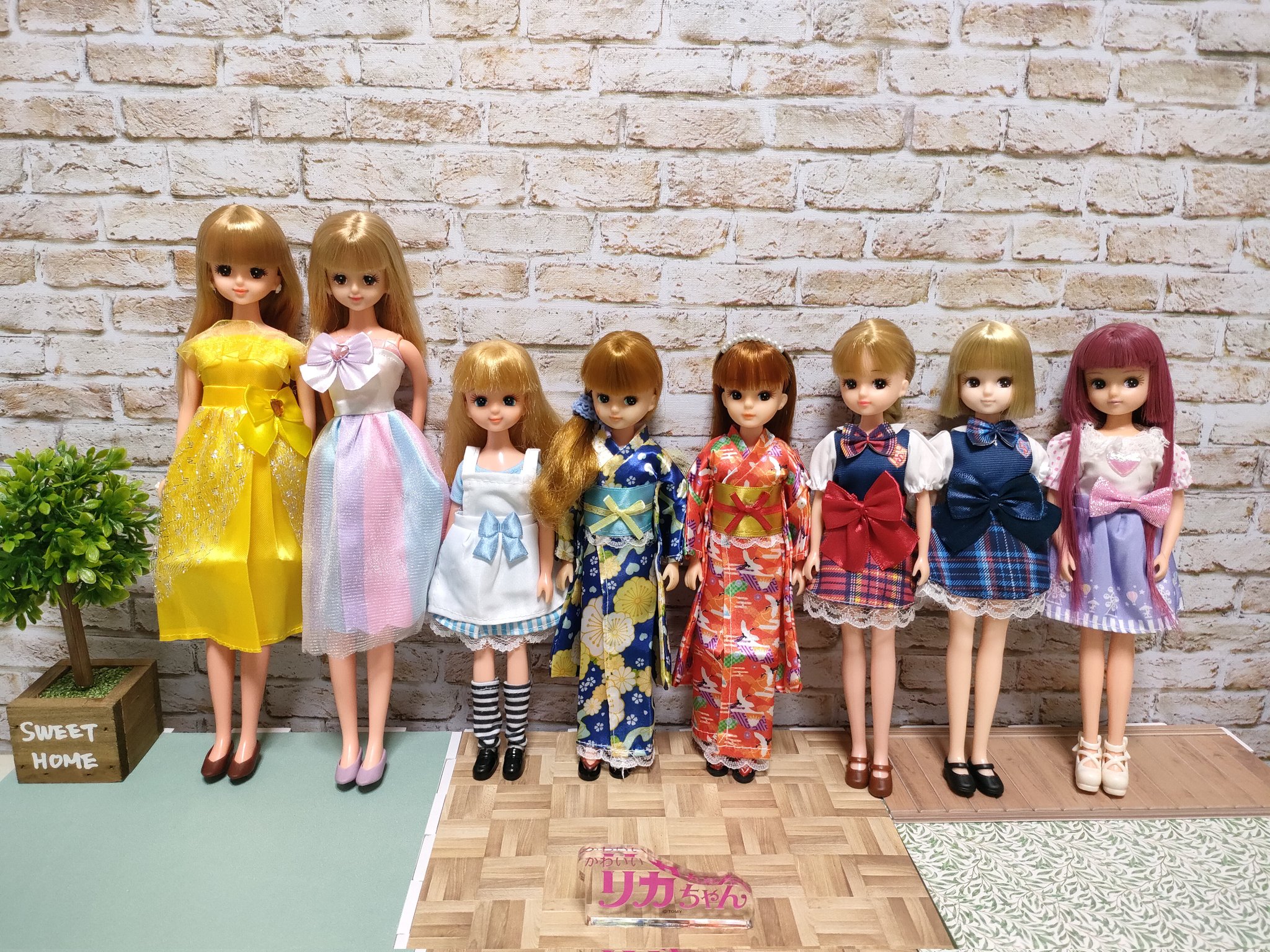 Amazon.co.jp: ジェニーちゃん 2体セット ドール 着せ替え人形