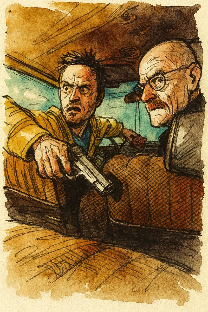 Artedeingenio's tweet image. 🆕 New artistic style for ChatGPT-4o:

Expressive Ink + Watercolor Wash Style ✒️🎨

This style combines the energy of loose, irregular linework with the gentle charm of watercolor or diluted gouache washes.

It can feel comic, sensitive, dramatic, or melancholic — depending on…