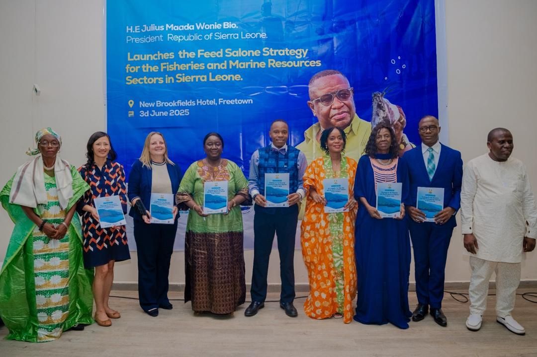 Delighted that the Strategy for the Fisheries and Marine Resources Sector has been launched! In partnership with <a href="/mfmr_sl/">MFMR-SL</a> &amp; <a href="/WorldBank/">World Bank</a>, 🇮🇸 looks forward to advancing a more sustainable, inclusive, and economically thriving fisheries sector for the benefit of all in 🇸🇱
#SDG14