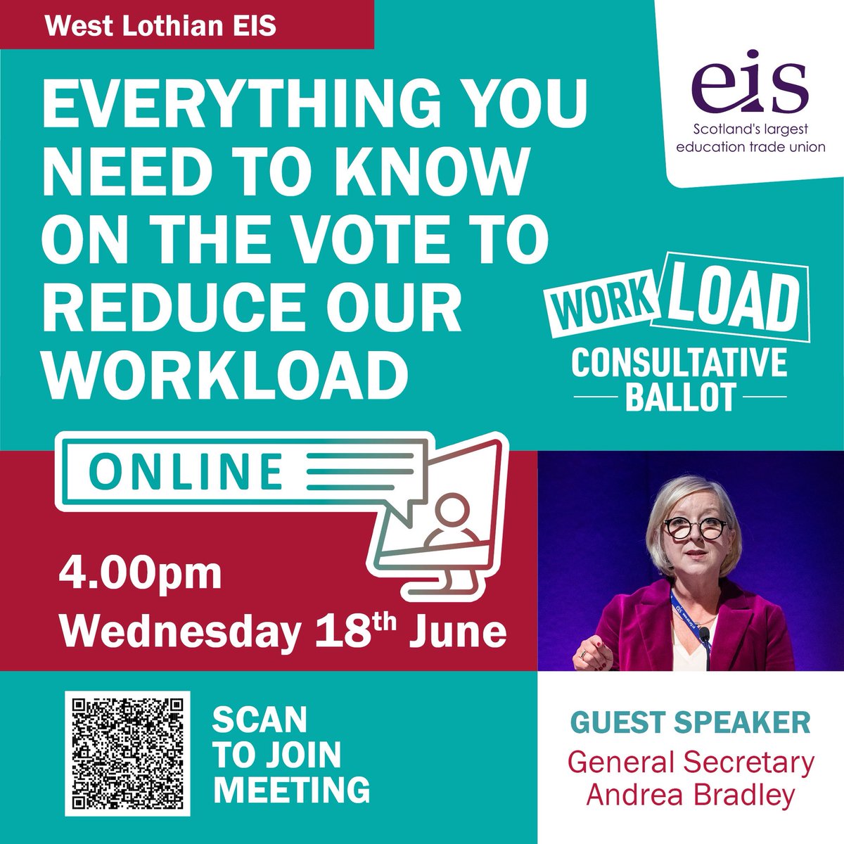 We’re really looking forward to having as many West Lothian members join us for our online meeting next Wednesday!