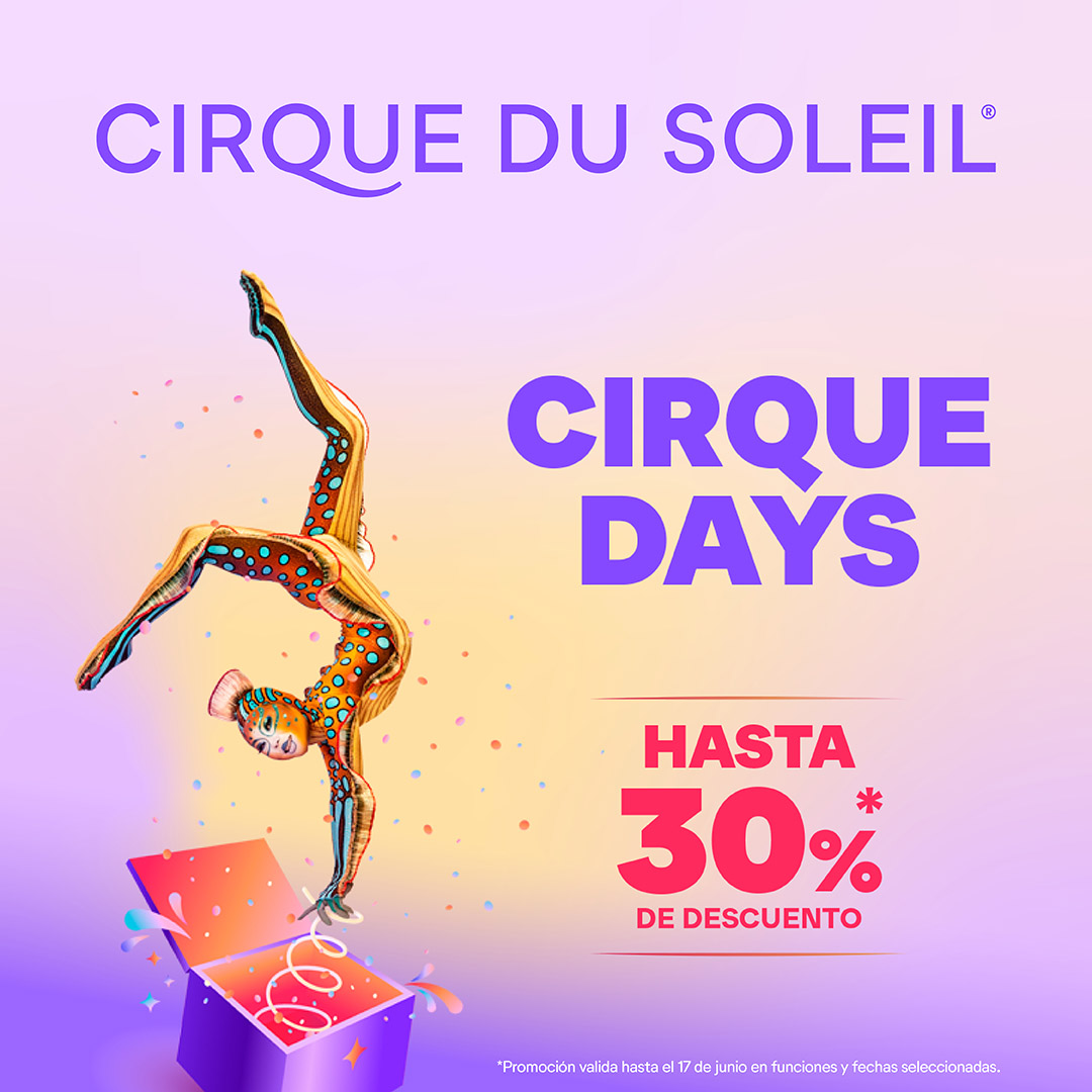 Un espectáculo que lo pone todo patas arriba 🎪 Consigue tus entradas para Kurios, Cirque Du Soleil, con un 15% de descuento en los Cirque Days. lc.cx/AozxeY