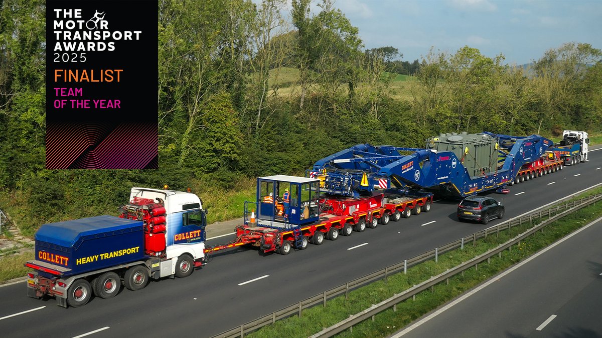 We’re excited to be finalists for ''Team of the Year'' at the Motor Transport Awards 2025! Huge thanks to our team.

Looking forward to attend the ceremony on 3rd Sept at Grosvenor Hotel in London!

Shortlisted projects:
collett.co.uk/gretna-grid-sf…
collett.co.uk/gretna-grid-st…
#MTAwards25