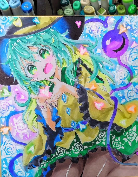アナログ東方絵 古明地こいし