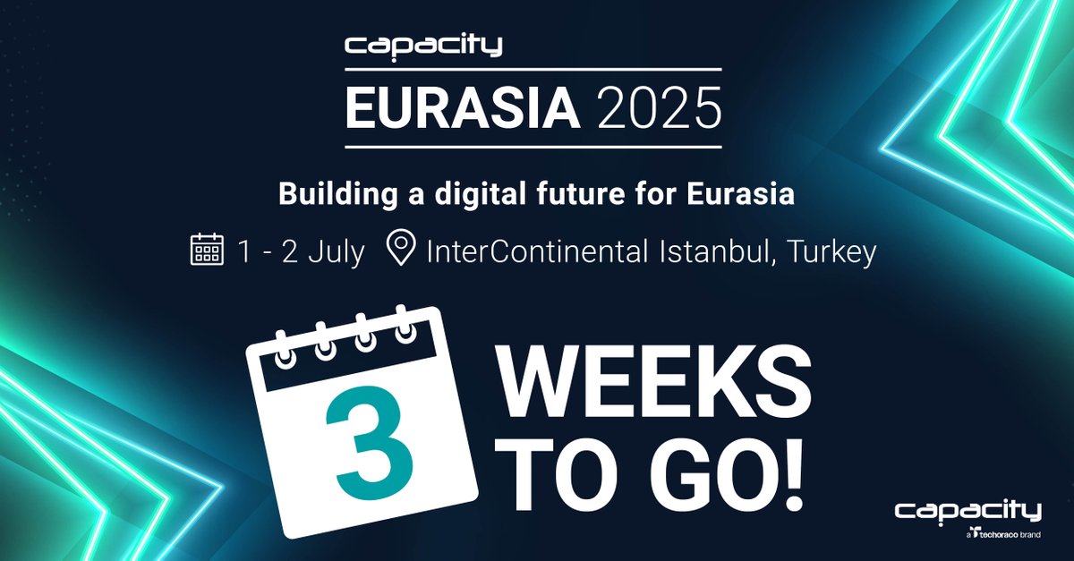 🚨 Just 3 Weeks to Go! 🚨

🌍 Join 500+ decision-makers and 250+ companies from 40+ countries on 1–2 July 2025 in vibrant Istanbul for the ultimate gathering of connectivity and digital infrastructure leaders.

🎟️ Don’t miss out — secure your pass today:spr.ly/60184HmxQ