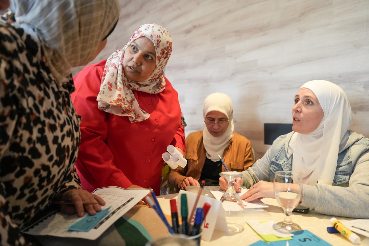 11 national trainers &amp; 3 in-training Master Trainers delivered 5 rounds of Training of Entrepreneurs in Amman. The goal? Certify a local pool of trainers &amp; empower 171 entrepreneurs with business planning &amp; finance skills.