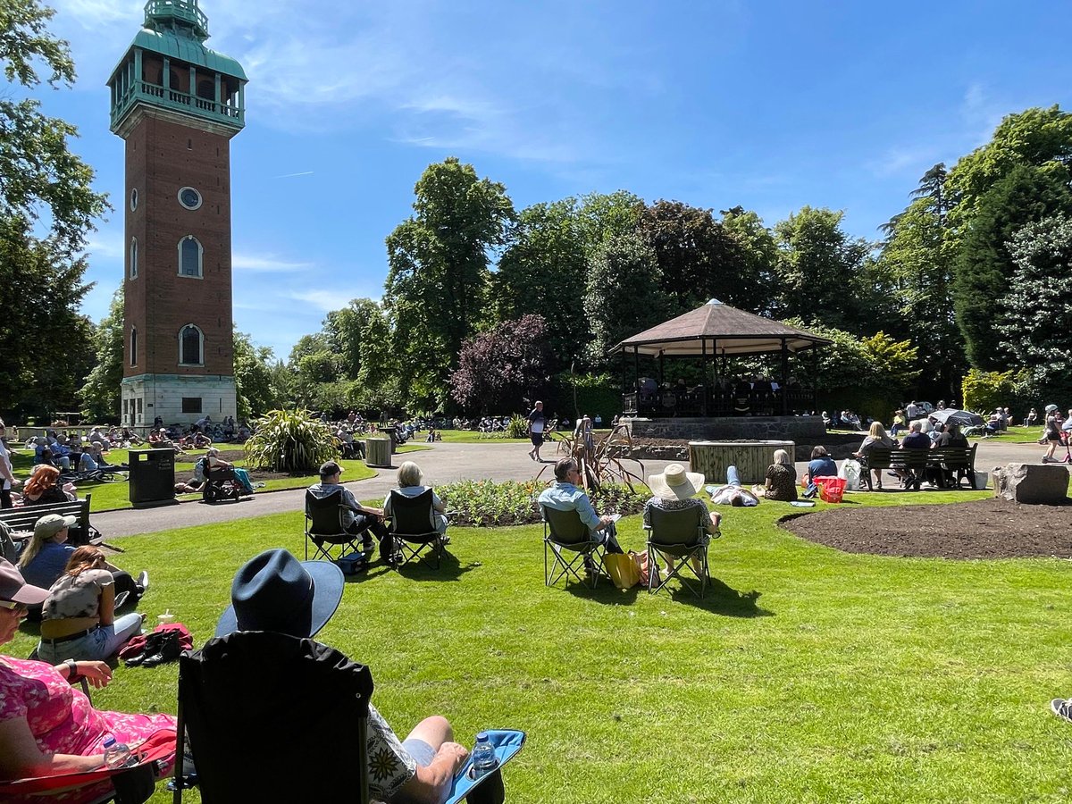 🎶The next bandstand concert to take place at Queen's Park is on Sunday, 15 June.

The brilliant Ratby Crescendo Brass Band will be performing from 2pm.