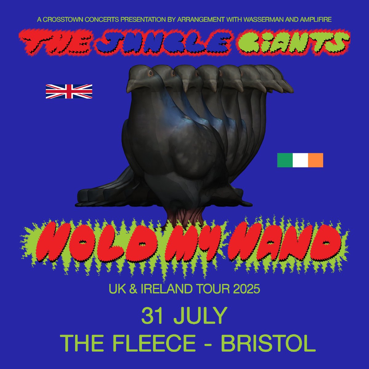 Australian indie rock band The Jungle Giants are coming to The Fleece, Bristol this July! Tickets go on sale Friday at 10am. Link in bio 💥