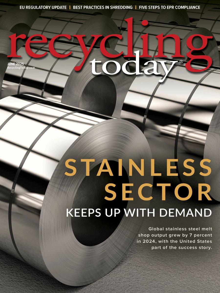 The June digital edition is LIVE! Read the latest issue of 'Recycling Today' magazine.
buff.ly/pdMH05H