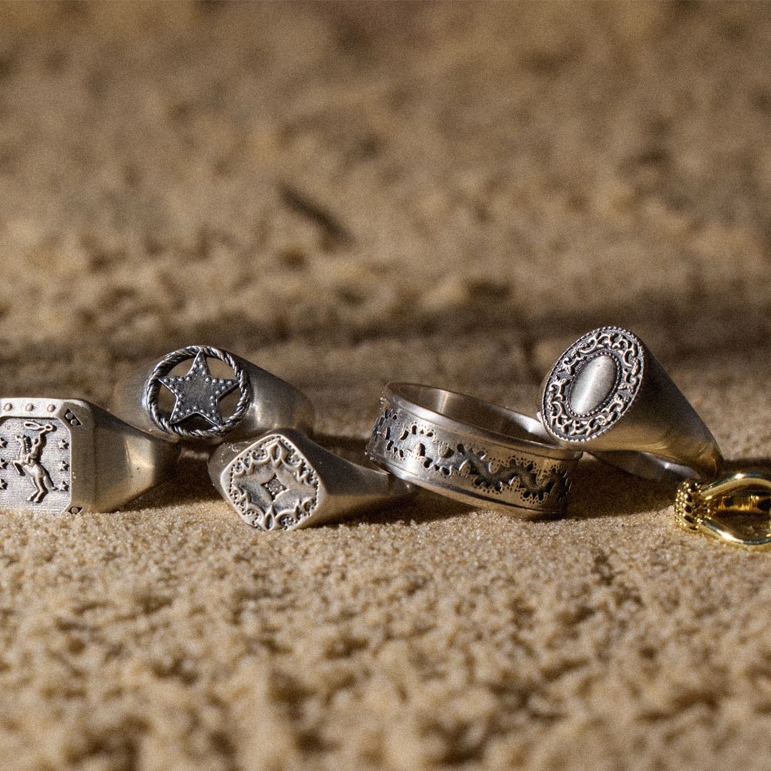 The sterling silver line-up. Modern Rodeo’s finest all in a row #SergeDeNimes l8r.it/0VDx