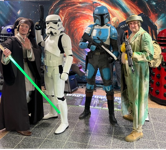 ukgarrison's tweet photo. 🛡️ That was last weekend…

From Colchester to Sale, Leigh to Nottingham — troopers from the UK Garrison were out spreading Star Wars smiles and raising funds across the country.

One Legion. One mission. One family.

📸 Take a look at where we were 👇
#UKGarrison #501stLegion https://t.co/TxRdPIq1V1