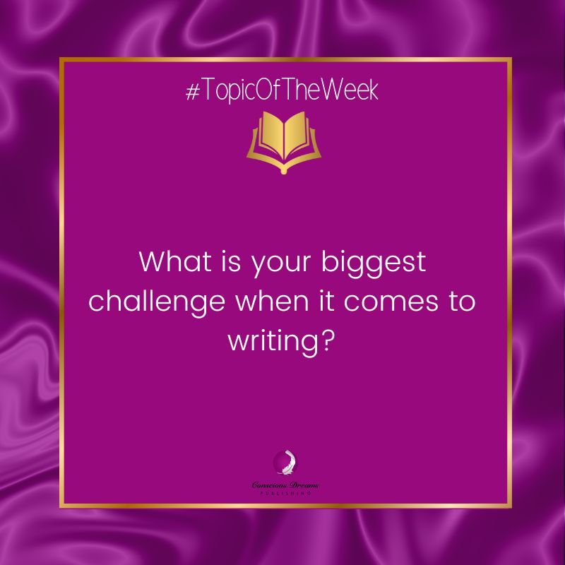 DreamsConscious's tweet image. Writing has its challenges. What’s the one that tests you the most? #tuesdaytopic