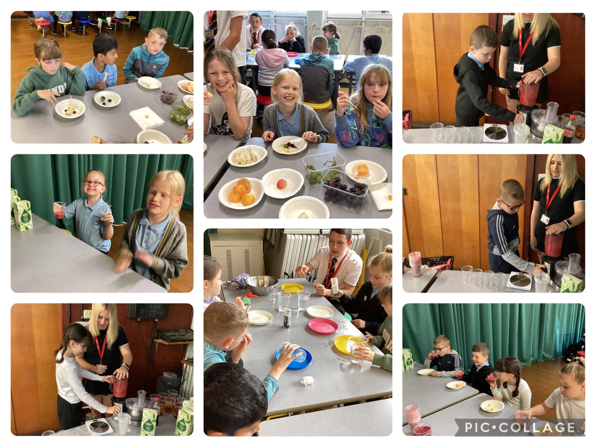 Primary 4/5 enjoyed some fruit and smoothie tasting along with a food experiment with thanks to some pupils and staff from <a href="/braidhurst/">braidhursthighschool</a> and <a href="/ms_strachanloga/">Mrs Mackinnon</a> as part of our Health Week.